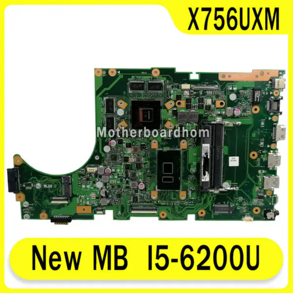 Asus X756UXM-3 X756UXM-3 ATX-emolevy X756UXM-3 X756UXM-3 ATX-emolevy