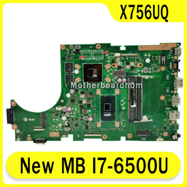 Asus X756UQ X756UQ X756UQ ATX-emolevy