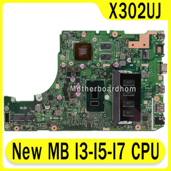 Asus X302UJ X302UJ X302UJ ATX-emolevy