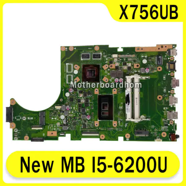Asus X756UB X756UB X756UB ATX-emolevy