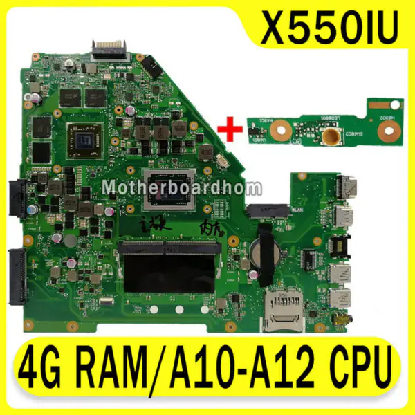 Asus X550IU X550IU ATX-emolevy