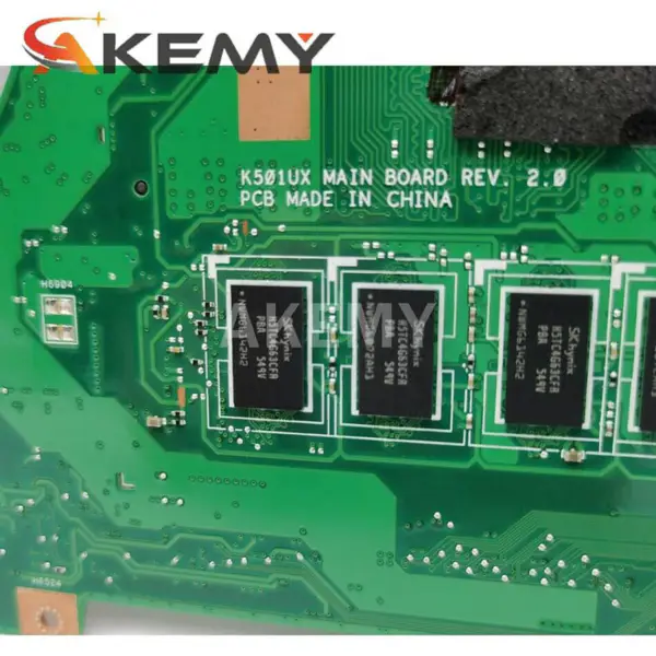 Asus K501UXM K501UXM K501UXM ATX-emolevy