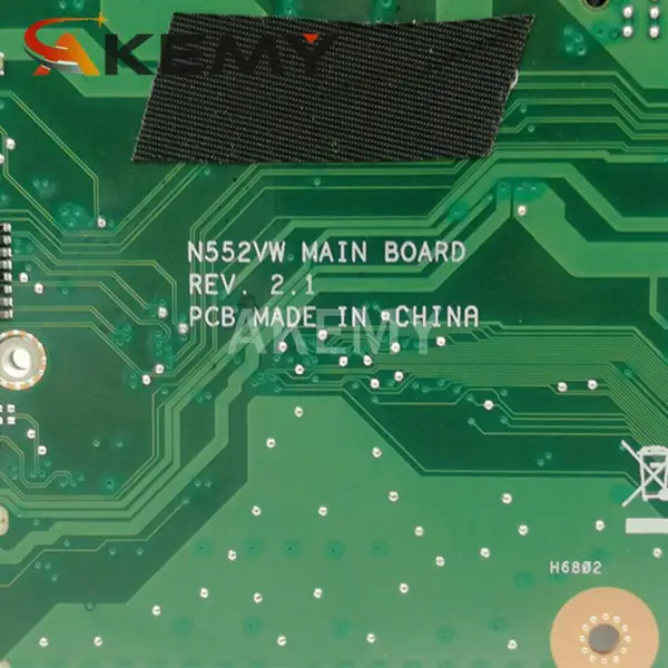 Asus N552VW N552VW N552VW ATX-emolevy