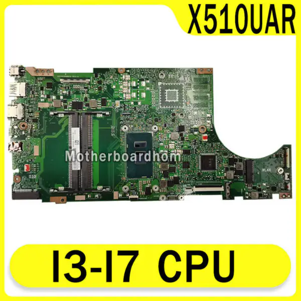 Asus X510UAR X510UAR X510UAR ATX-emolevy