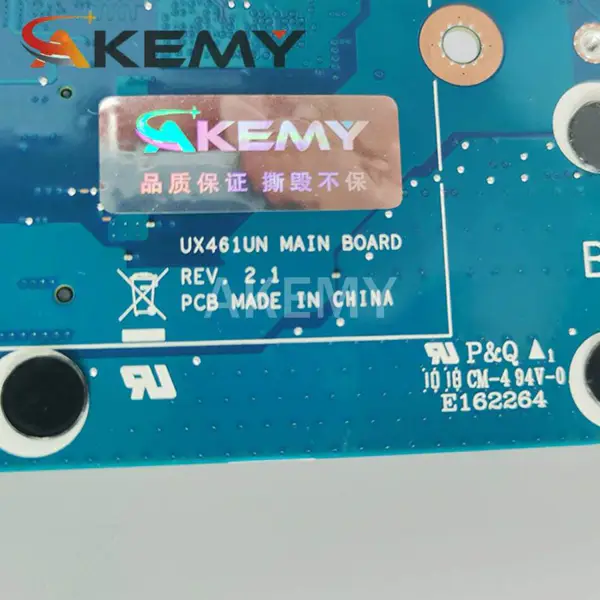 Asus UX461UA UX461UA UX461UA ATX-emolevy
