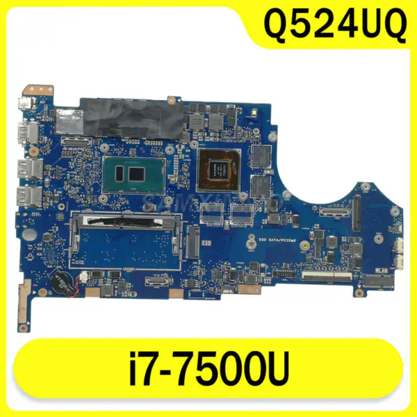 Asus Q524UQ Q524UQ Q524UQ ATX-emolevy
