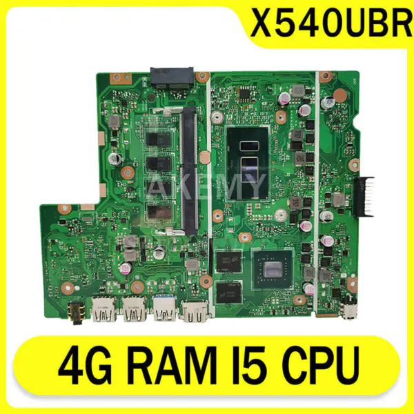 Asus X540UBR X540UBR X540UBR ATX-emolevy