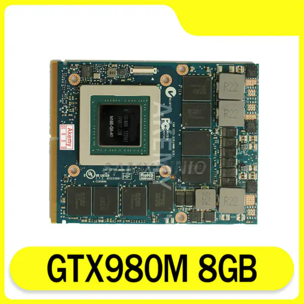 HP X-Bracket GTX980M ATX-emolevy