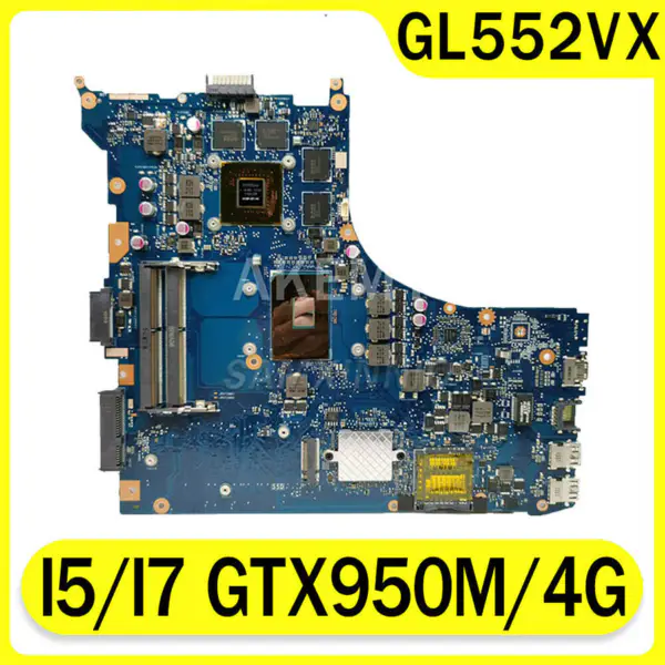 Asus Gl552vx GL552VX ATX-emolevy Asus Gl552vx GL552VX ATX-emolevy
