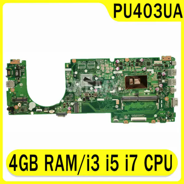 Asus PU403UA PU403UA ATX-emolevy