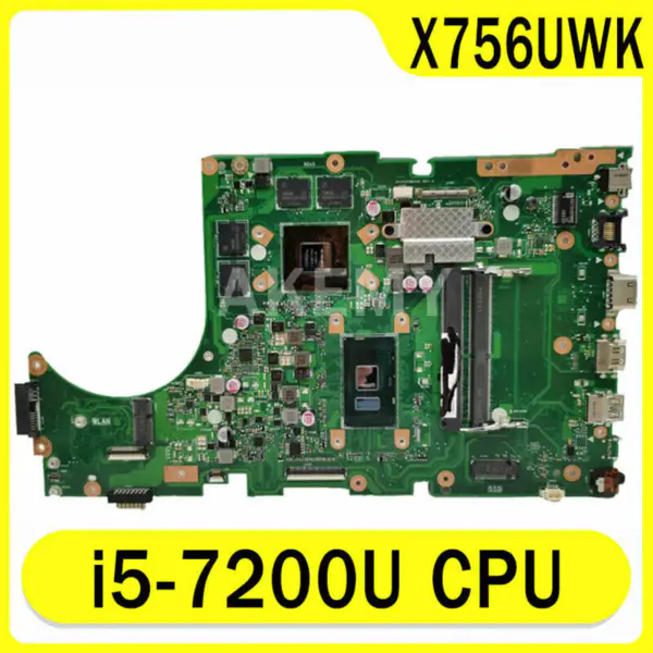 Asus X756UWK X756UWK ATX-emolevy