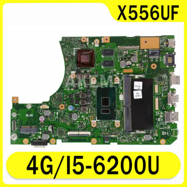 Asus X556UF X556UF X556UF ATX-emolevy