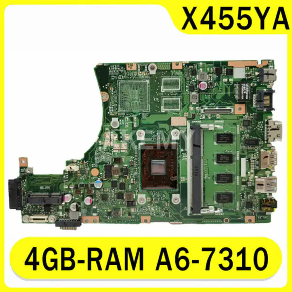 Asus X455YA X455YA ATX-emolevy