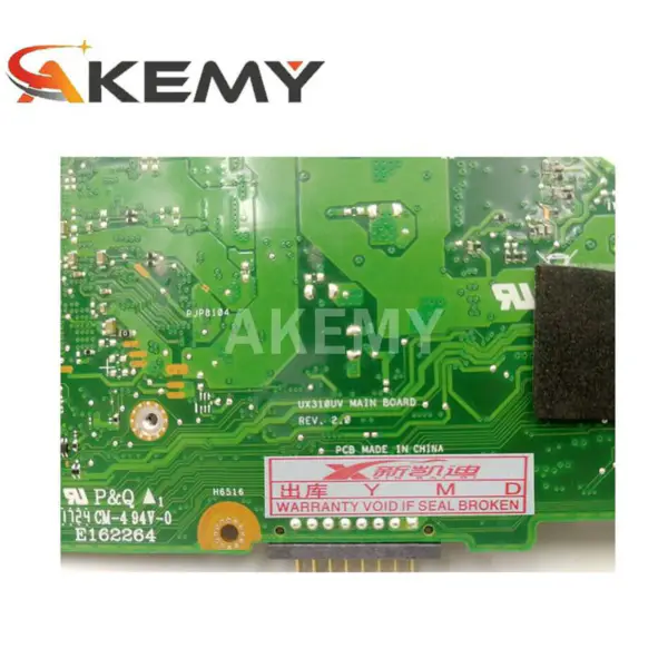 Asus UX310UQK UX310UA ATX-emolevy Asus UX310UQK UX310UA ATX-emolevy
