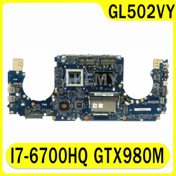 Asus GL502VY GL502VY ATX-emolevy Asus GL502VY GL502VY ATX-emolevy