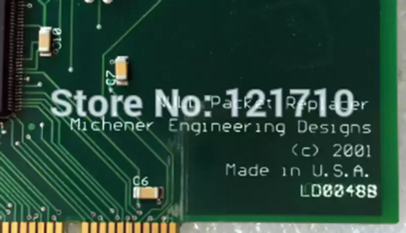 NULL Packet Replacer -kortti Michener Engineering Designs LD0048B SS0048B teollisuusemolevy SS0048B
