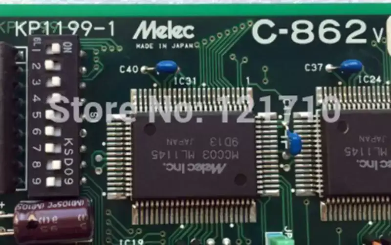 melec C-862 V KP1199-1 -teollisuusemolevy (melec C-862 V KP1199-1)