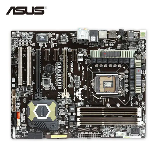Asus SaberTooth 55i P55 P55 LGA 1156 ATX-emolevy