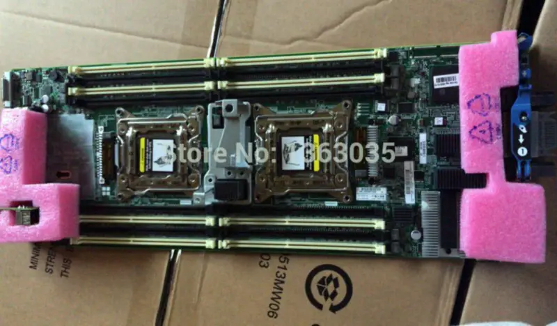 HP 738239-001 AS#640870-007-palvelimen emolevy BL460C Gen8:aan.