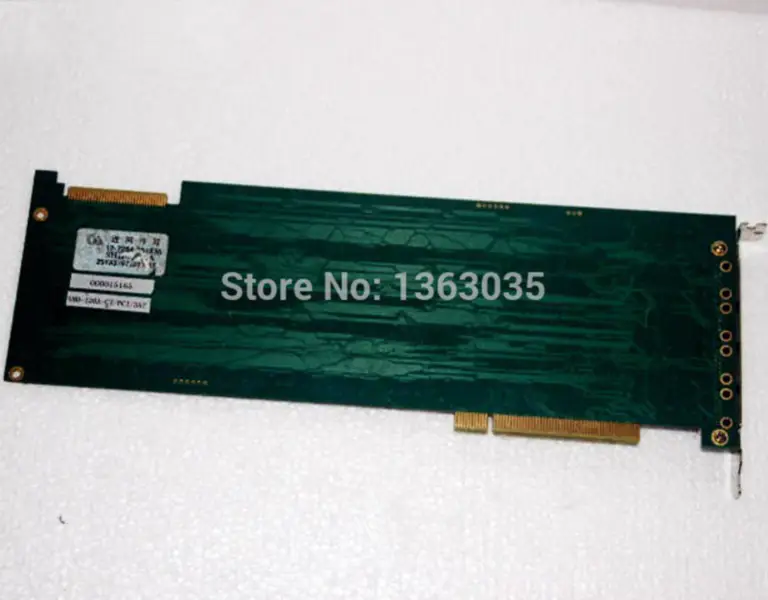 Synway SHD-120A-CT/PCI/SS7 DAQ-kortti, jota käytetään seuraavissa laitteissa