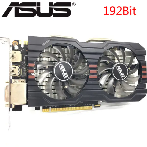 ASUS Näytönohjain GTX 660 2GB 192Bit GDDR5 Näytönohjaimet nVIDIA Geforce GTX660 Käytetyt VGA-kortit vahvempi kuin GTX 750 Ti