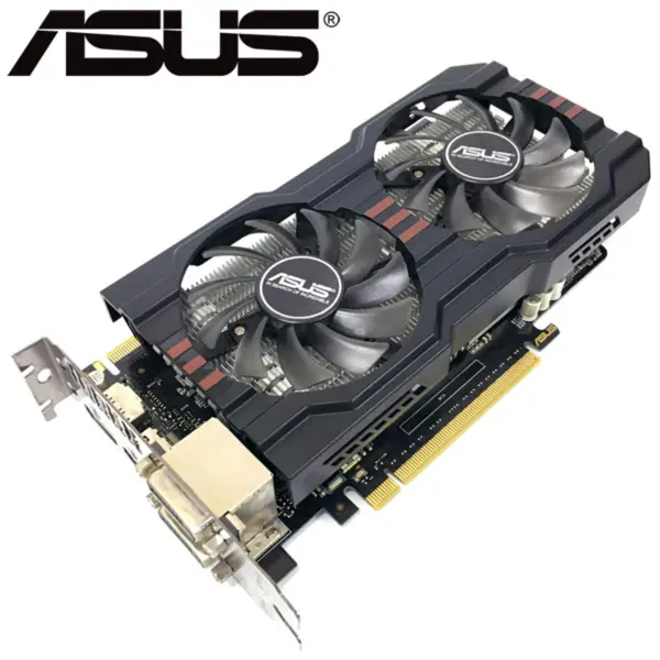 ASUS Näytönohjain GTX 660 2GB 192Bit GDDR5 Näytönohjaimet nVIDIA Geforce GTX660 Käytetyt VGA-kortit vahvempi kuin GTX 750 Ti