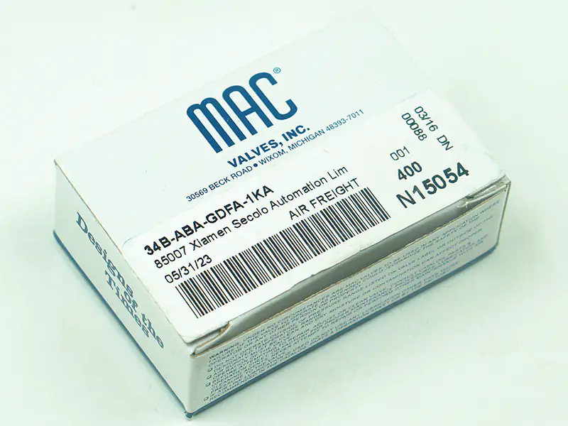 MAC 34B-ABA-GDFA-1KA Magneettiventtiili