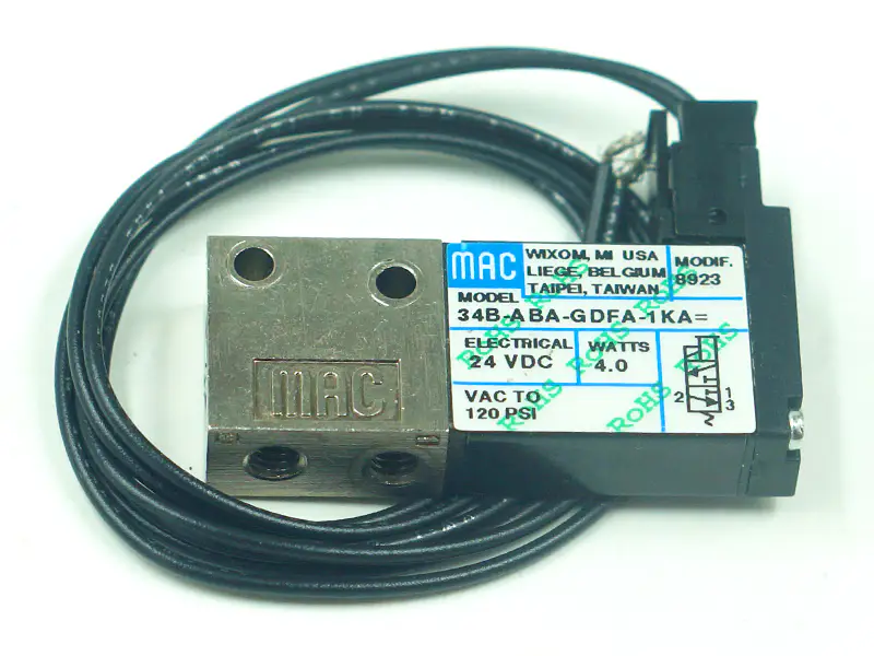 MAC 34B-ABA-GDFA-1KA Magneettiventtiili
