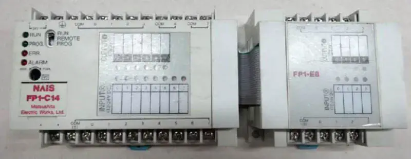PLC Panasonic NAIS FP1-C14 AFP12313-F FP1-E8 PLC Panasonic NAIS FP1-C14 AFP12313-F FP1-E8