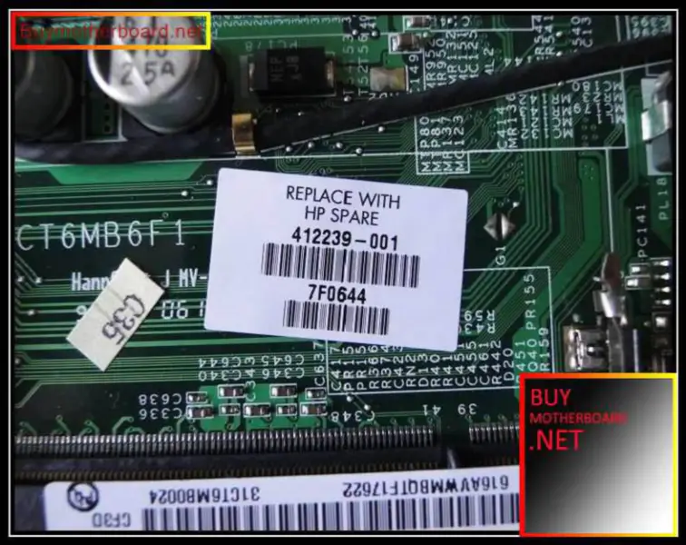 emolevy 412239-001 HP pavilion DV1000:een