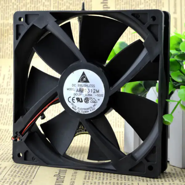 Delta 13525 AFB1312M 12V 0.38A 2P tuuletin
