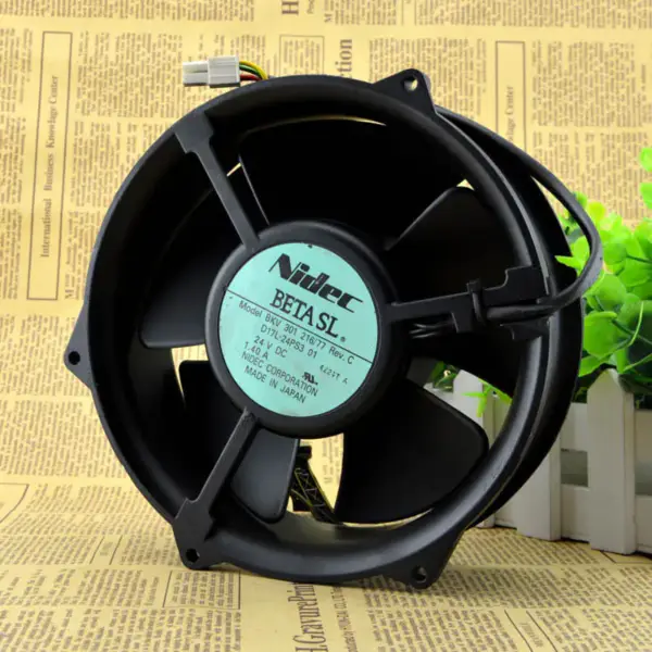 NIDEC D17L-24PS3 01 24V 1,40A tuuletin BKV301216/77