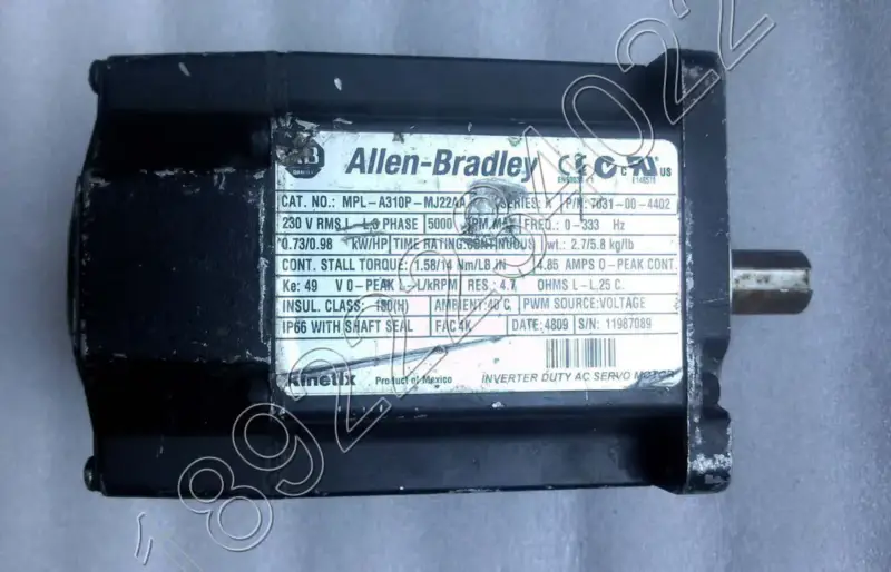 ALLEN-BRADLEY-moottori MPL-A310P-MJ22AA