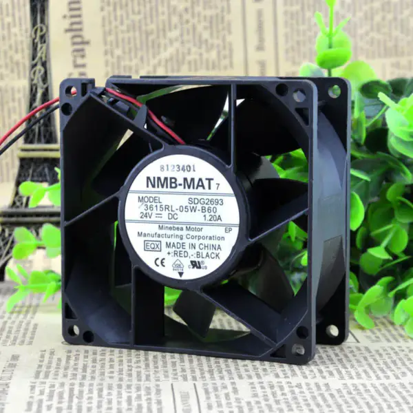 NMB 9238 24V 3615RL-05W-B60 tuuletin