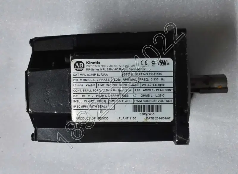 ALLEN-BRADLEY-moottori MPL-A310P-SJ72AA