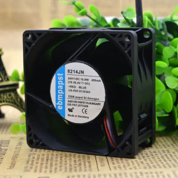 ebmpapst tuuletin 8214JN 24V 10.8W 8038