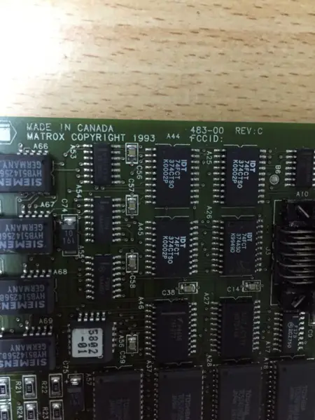 MATROX 483-00 REV:C Emolevy
