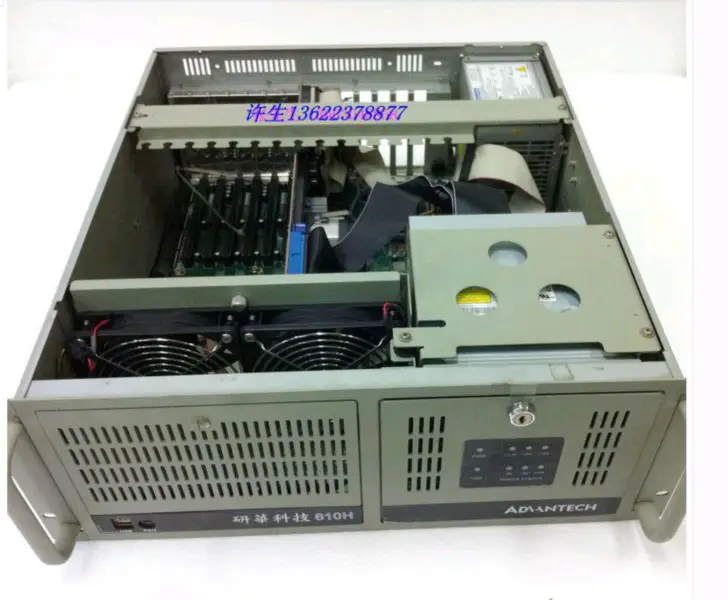 Advantech teollisuusemolevy IPC-610H 610L PCA-6006/6187/P4 2.8/1G/ 80G Advantech IPC-610H 610L PCA-6006/6187/P4 2.8/1G/ 80G
