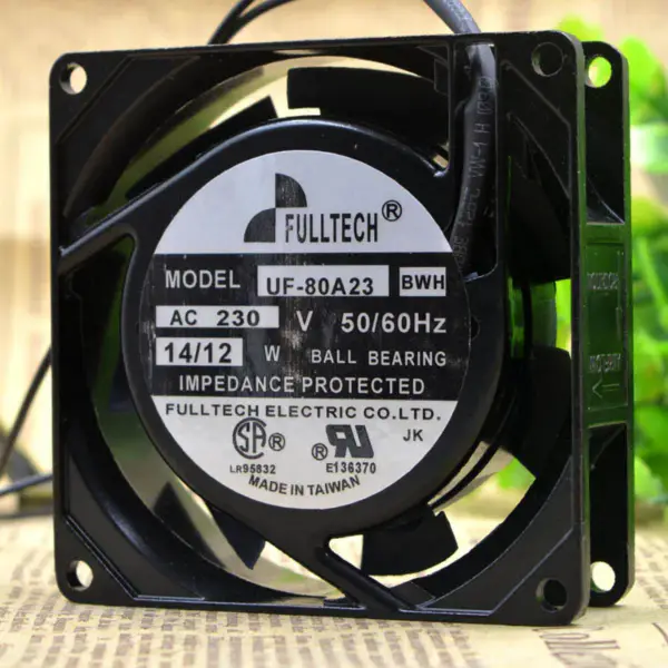 FULLTECH UF-80A23BWH AC230V 8CM 8038 tuuletin