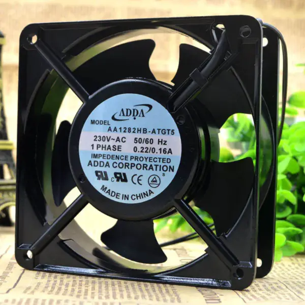 ADDA AA1282HB-ATGT5 12CM 12038 230V 0.22A tuuletin ADDA AA1282HB-ATGT5 12CM 12038 230V 0.22A tuuletin