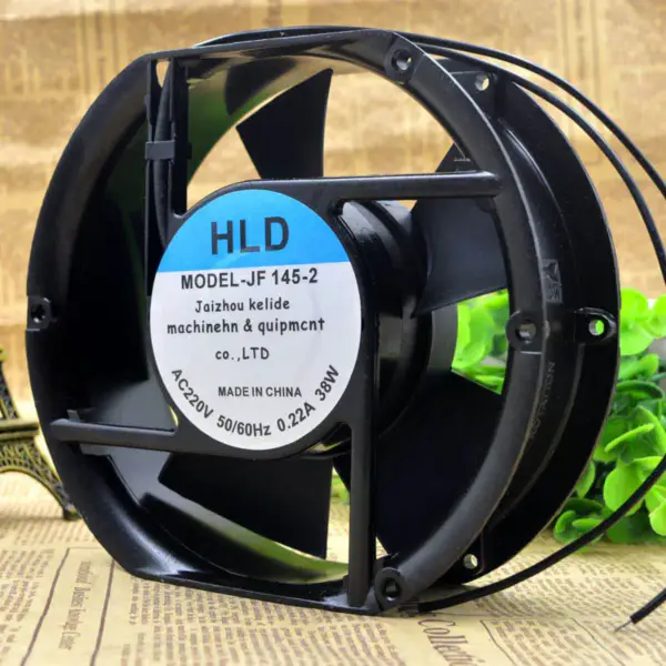 HLD JF145-2 220V 0.22A 38W 17251 17cm tuuletin 17cm tuuletin