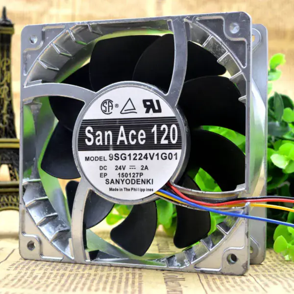 Sanyo 9SG1224V1G01 12CM 12038 24V 2A tuuletin