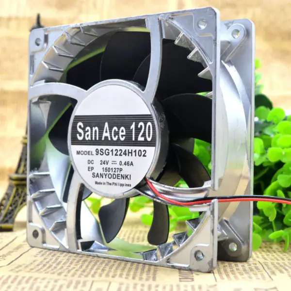 Sanyo 12038 12CM 9SG1224H102 24V 0.46A tuuletin