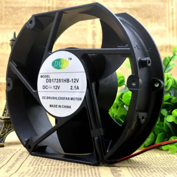 DCS 17CM DS17251HB-12 DC 12V 2.1A 172*172*51MM tuuletin