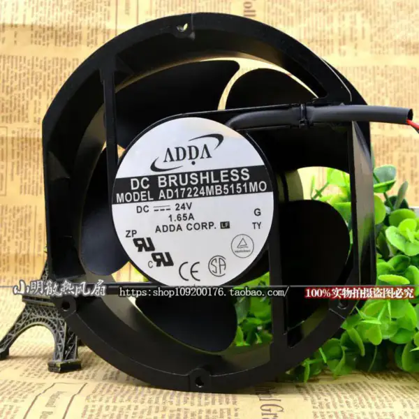 ADDA AD17224MB5151MO ADDA 17251 24V 1.65A tuuletin