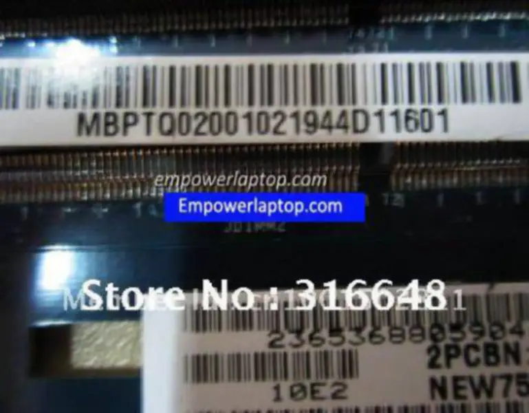 Acer 5551 MBPTQ02001 LA-5912P 75 emolevy 75 emolevy