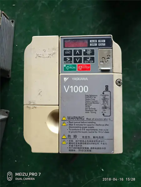 YASKAWA V1000-sarja CIMR-VB4A0007BBA 380v 3kw/2.2kw