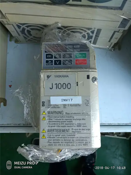 YASKAWA J1000-sarja CIMR-JT2A0002BAA 0,4/0,2KW 220V