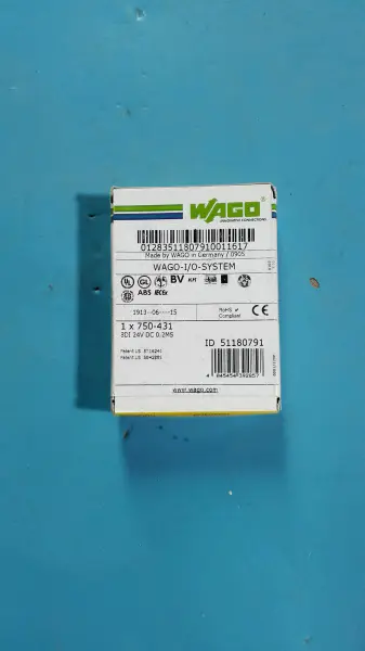 PLC 750-431 WAGO-I/O -JÄRJESTELMÄ