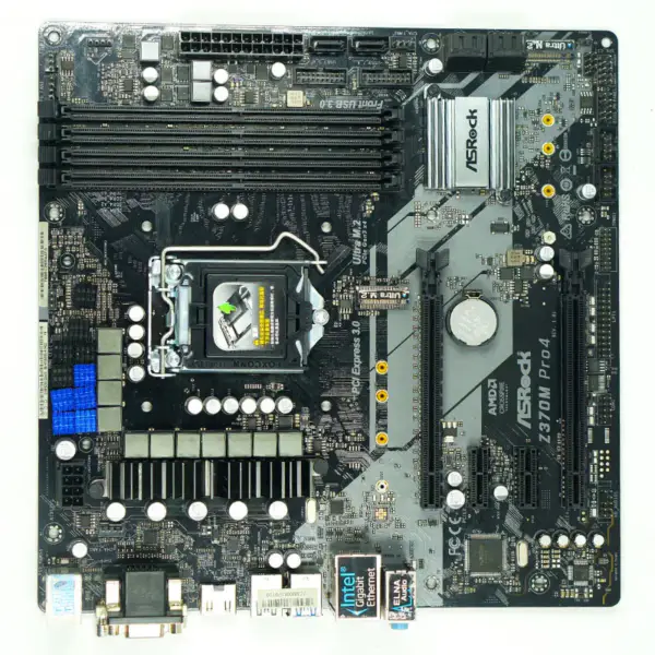 Asrock Z370M PRO4 -emolevy